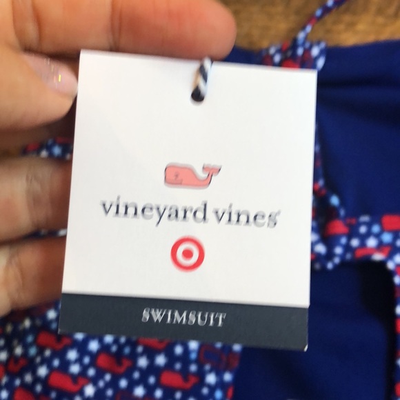Vineyard Vines Swim Vineyard Vines X Target Whale Swimsuit Red